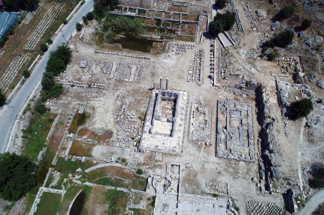 3 bin yıllık geçmişiyle Letoon Antik Kenti'nde tarihe yolculuk