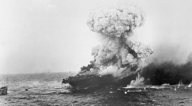 İkinci Dünya Savaşı'nda batırılan ABD gemisinin enkazı bulundu