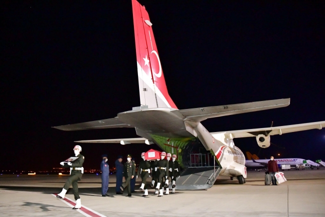 Libya şehidi Yılmaz'ın cenazesi Gaziantep'e getirildi