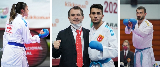 Karate Milli Takımı birinci oldu