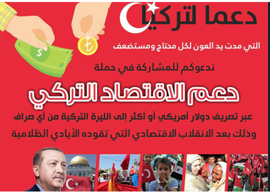 Arap dünyasından Türkiye'ye destek