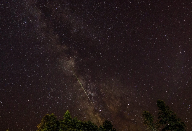 Geminid meteor yağmuru büyüledi