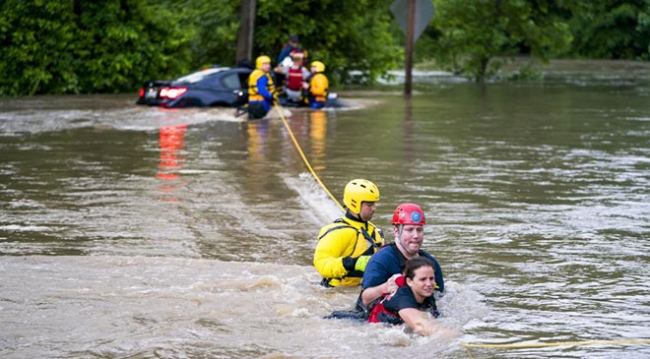 ABD'de sel felaketi: Maryland'de acil durum ilan edildi