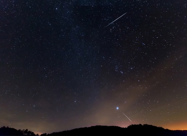 Geminid meteor yağmuru büyüledi