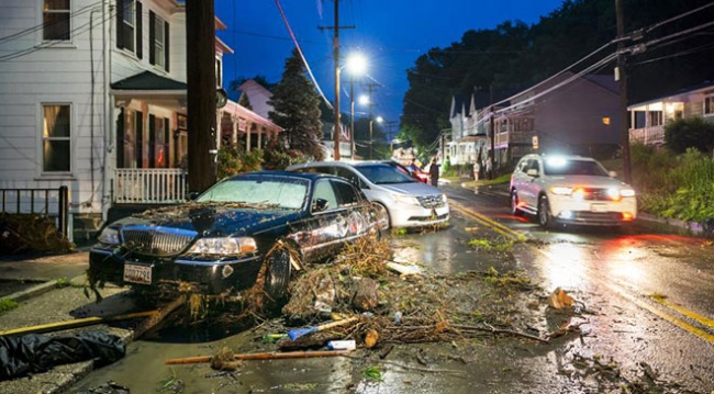 ABD'de sel felaketi: Maryland'de acil durum ilan edildi