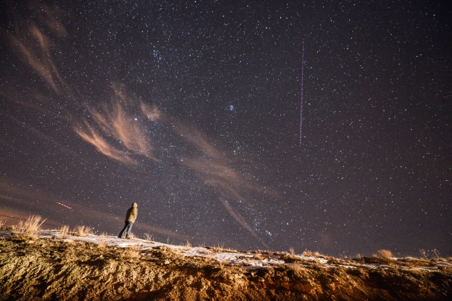 Geminid meteor yağmuru büyüledi
