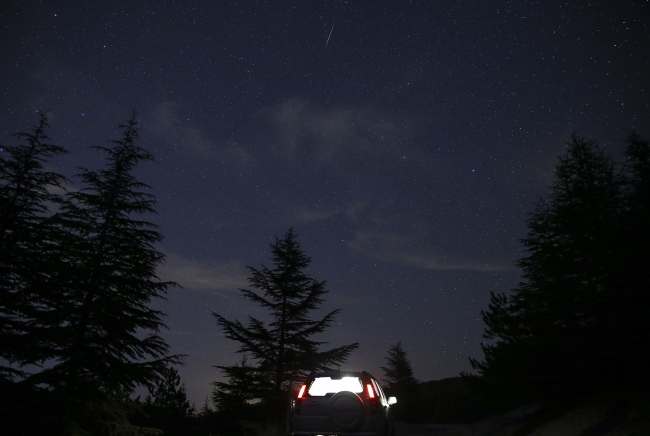 Geminid meteor yağmuru büyüledi