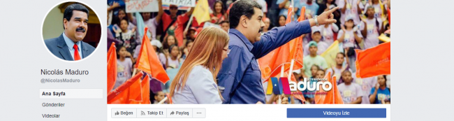Instagram ve Facebook'un Maduro'nun hesap onayını kaldırdığı iddia edildi