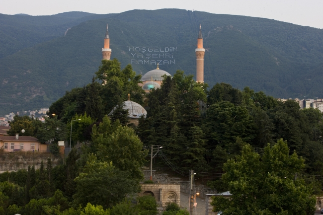 Mahya geleneği, bu ramazanda da bozulmadı