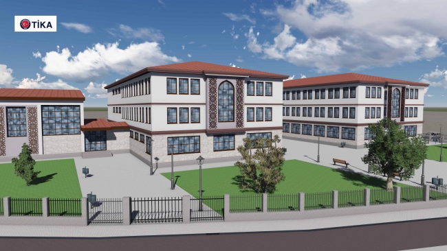 TİKA Makedonya'nın Ohri şehrinde okul yaptı