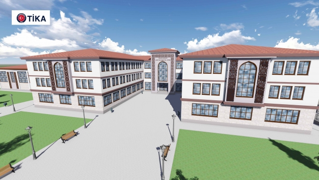 TİKA Makedonya'nın Ohri şehrinde okul yaptı