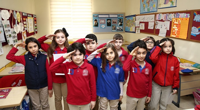 Minik öğrencilerden Afrin kahramanlarına duygulandıran mektup