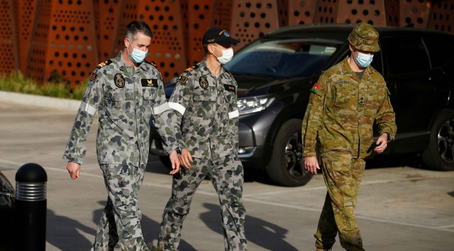 Melbourne'da daha fazla asker görev yapacak. Fotoğraf: Reuters