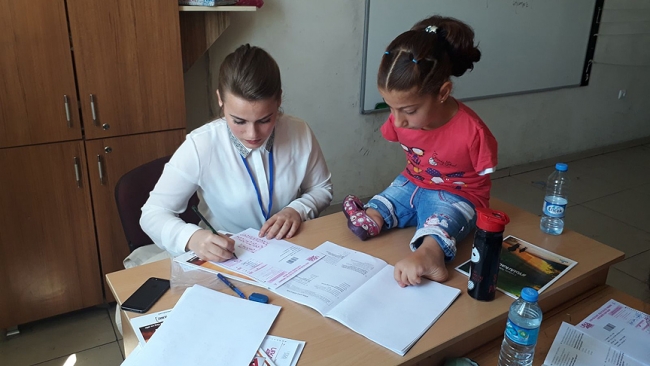 "Kanatsız melek" azmiyle ilgi odağı oldu