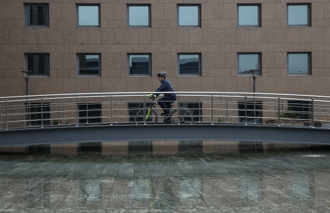 Bisiklet hayalini 34 yaşında gerçeğe dönüştürdü