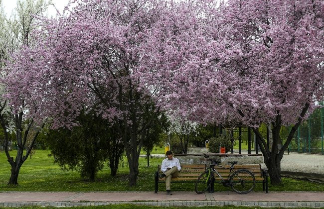 Bisiklet hayalini 34 yaşında gerçeğe dönüştürdü
