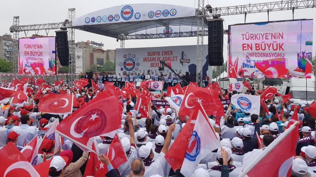 1 Mayıs yurt genelinde coşkuyla kutlandı