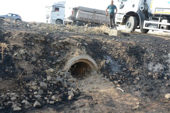 Menfeze tuzaklanan mayın imha edildi