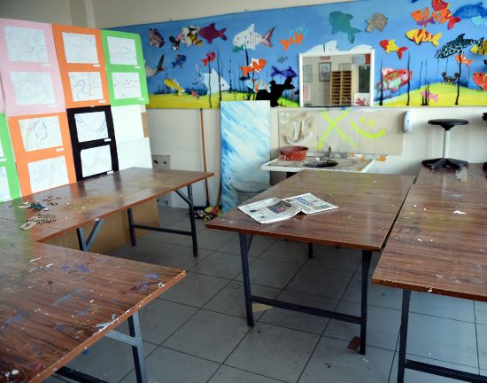 FETÖ'nün kapatılan okulundan mermi kovanları çıktı