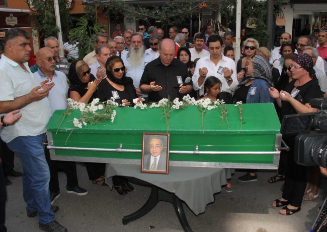 Eski TRT spikeri Mertcan'ın cenazesi toprağa verildi
