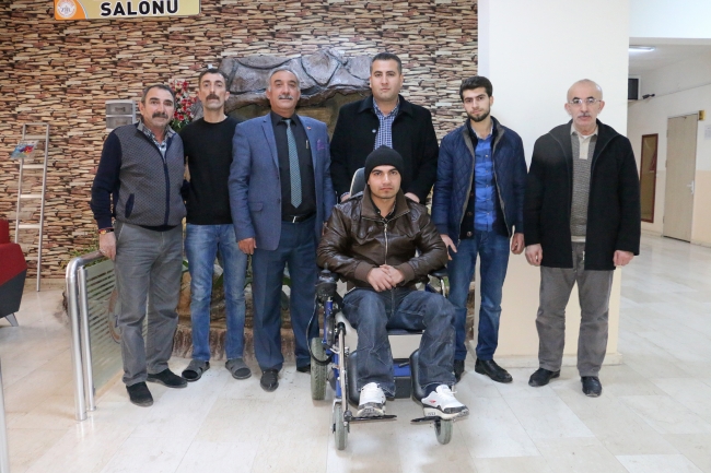 WhatsApp mesajıyla hayaline kavuştu