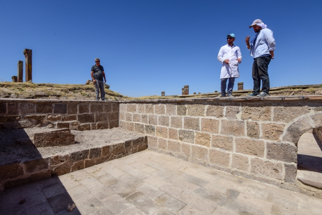 Selçuklu Meydan Mezarlığı'nda 178 oda mezar tespit edildi