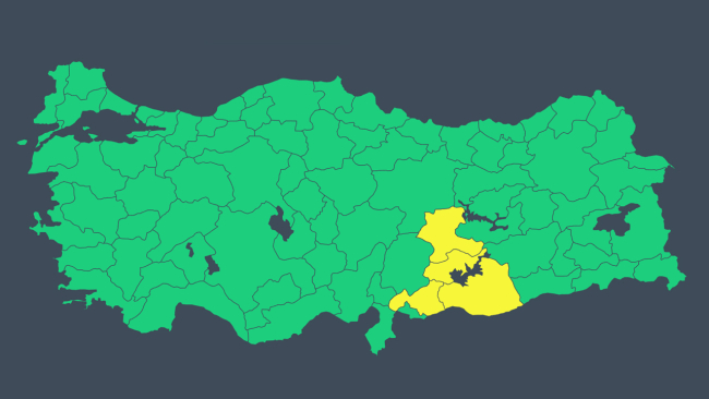 Güneydoğu''da 4 il için ''sarı'' uyarı: Kuvvetli yağış bekleniyor