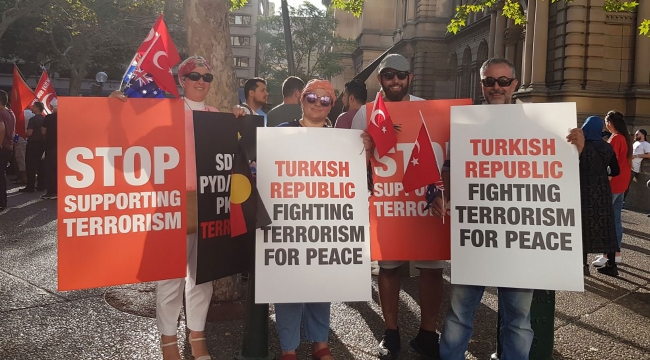 Avustralyalı Türklerden Mehmetçiğe destek