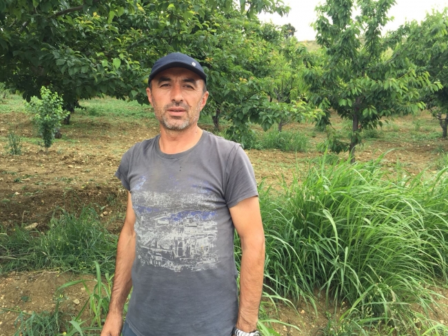 Bahçeden erik yiyen jandarma para ve not bıraktı