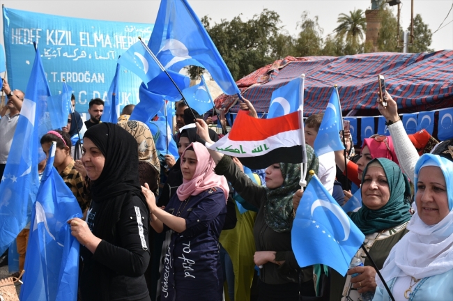 Kerkük'teki Türkmenler Nevruz Bayramı'nı kutladı