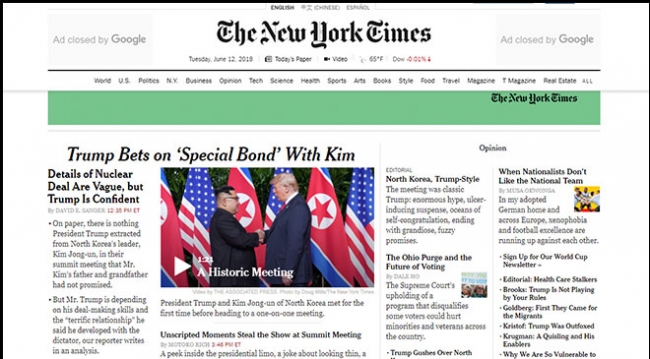 ABD medyası Trump-Kim uzlaşmasına 'temkinli'