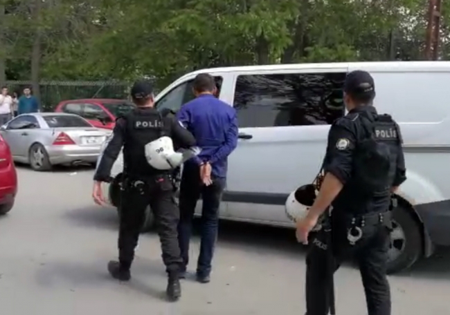 Gazi Üniversitesi'nde arbedeye polis müdahalesi