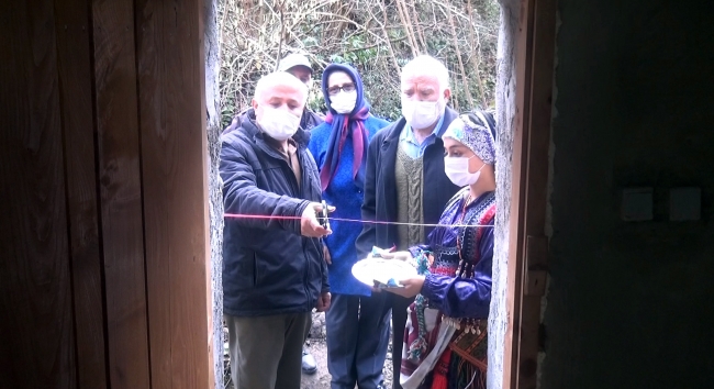 400 yıllık su değirmeni dualarla kullanıma yeniden açıldı