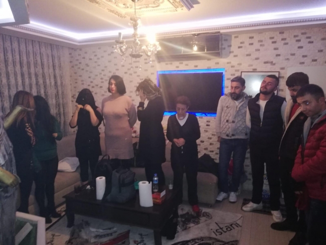 Ankara’da fuhuş operasyonu: 13 gözaltı