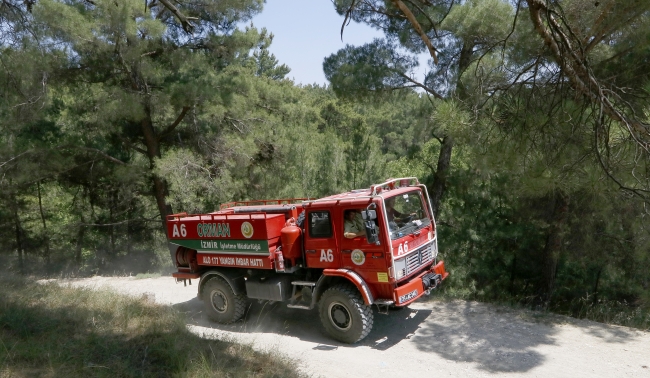 Ege ormanlarında yangın tedbirleri artırıldı