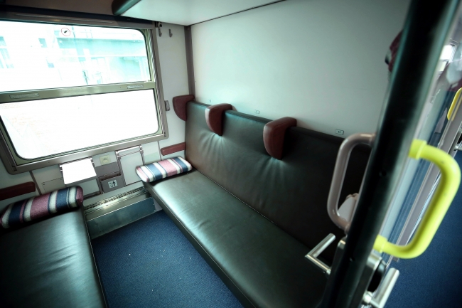 Tren konseptiyle hazırlanmış otel gezginleri ağırlıyor