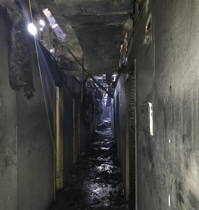 Ukrayna'da otel yangınında 9 kişi yaşamını yitirdi