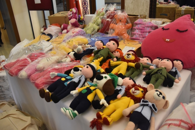 Cerablus'taki çocukların "bayram hediyeleri" Samsun'dan