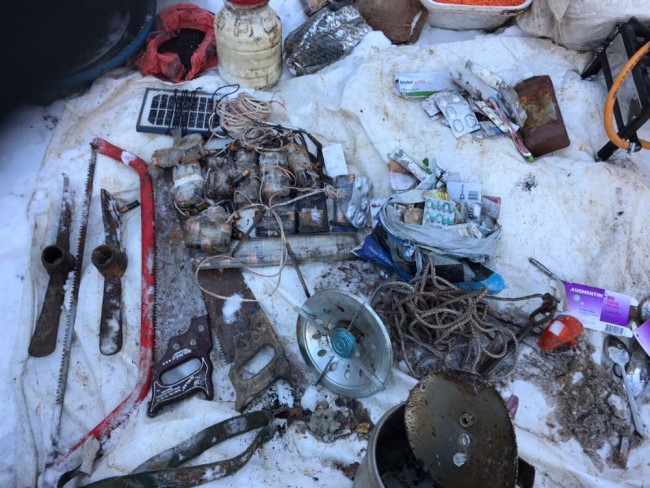 Teröristlerin sığınak ve mevzileri imha edildi