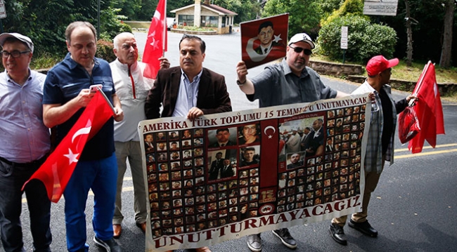 Pensilvanya'da FETÖ'nün terör kampı görüntülendi