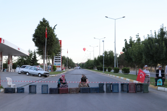 Pamukkale yolunu "özel mülk" iddiasıyla kapattılar