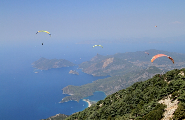 Babadağ adrenalin tutkunlarının gözdesi oldu