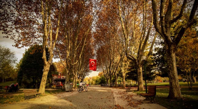 Soğanlı Botanik Parkı hazan renklerine büründü