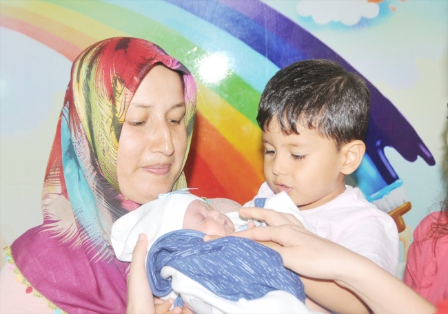 "Parmak bebek" taburcu edildi