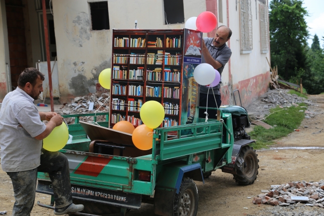 "Pat pat" ile kitap seferberliği başlattılar