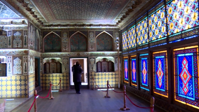 600 yıllık çınar ağaçlarının gölgesinde "Şeki Han Sarayı"