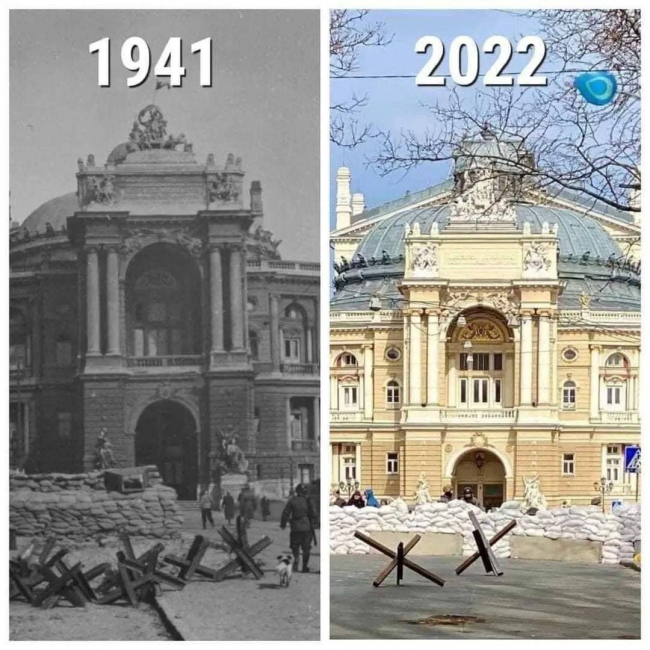 Odessa saldırılara direniyor: 81 yıl önceki görüntüler yine yaşanıyor