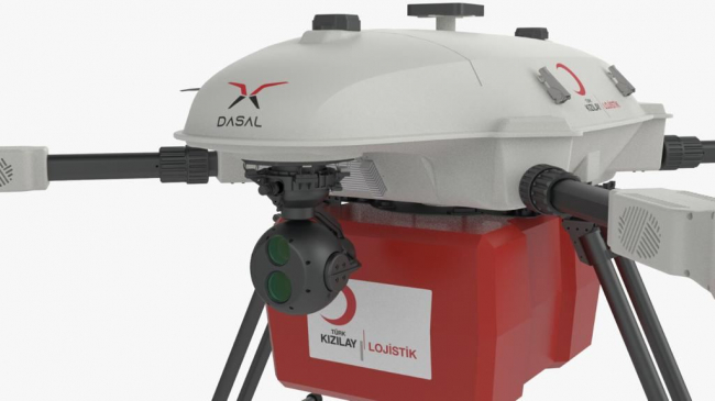 Türk Kızılay Lojistik İHA'larla taşıma yapacak