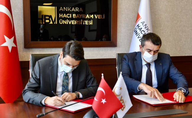 YTB ve Hacı Bayram Veli Üniversitesi'nden iş birliği