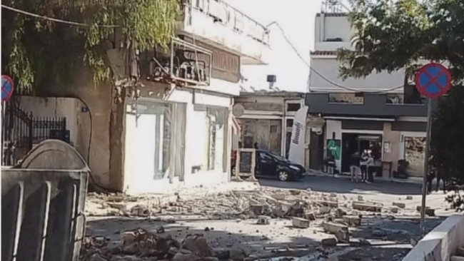Girit Adası'nda deprem: 1 kişi hayatını kaybetti